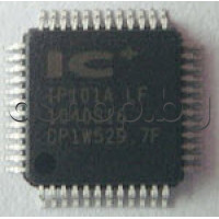 IC,Single port 10/100 Mbt TX transceiver,Vcc=3.3V,200mA,44-LQFP ,IP101LF IC+