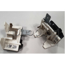 Термична защита за компресор на хладилник,32x12.5xH23/29mm,T150,2-изв.,1/3HP 220V