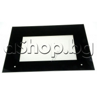 Външно стъкло 595x450x4mm за фурна на готварска печка, Indesit FIMB53K.AIXPL(25793590200) ,FIMB51K.AIX(PL) ,Whirlpool