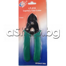 Клещи за рязане на капилярни тръбички със зелени дръжки,China LT-215 Long Term