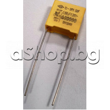 68nF/280V~/630V-,class X2,±10%,+110°C,тип MPX x2 GMF,метализ.полипроп.конденз.RM=10mm,жълт,SR Passives