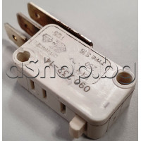 Микроключ D45X с изв.14мм,НО/НЗ,16(4)А/250VAC,15A 1/2HP,AMP=6,35мм,бял D45X,103373A,Eurolux DW-10FEIAA