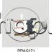 Термостат GNF-110/PFN-C171 за хладилник с 4.5/-12.5°C,250VAC/4А,къс.осез.-350мм,2-изв.6.5мм,LG GR-332SF,GR-282MF