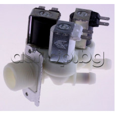 Троен елмаг.клапан 40/95°C 230VAC/50-60Hz  за авт.пералня,Bosch ,Siemens WXD-1220/01