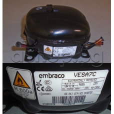 Компресор VESA7C Embraco за хладилник 220-240VAC/40-150Hz,...W,Фреон 600а,Beko BCSA-285K3S,BCNA-306E3S,BCNA275E3S