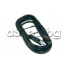 USB-кабел А-мъжко към мини USB 1.8м за цифров фотоапарат ,Sony DSC-S2000/2100,W310/510/520/530