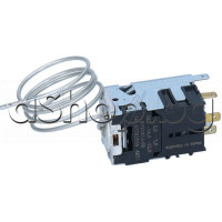 Термостат 077B3550-Danfoss за двукамерен хладилник с обезскр.къс осезател 0.9м,3-изв.x4.68mm ,Liebherr CTP 2921-20I,CT 2131-20C