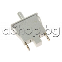Ключ-бутон (DEKA-B 30) 250VAC/2.5A,NO,2-изв. за осветлението на хладилник,Beko RRN 2260 S A,RCH 4900 HC A