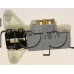 Биметална ключалка ZV-446 M1 Metalflex/Bitron DL-LC , 3-извода x 6.35mm 16A/250VAC за блокировка люка напералня,Samsung SWF-series,Ardo Merloni