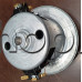 Мотор-агрегат за прахосмукачка 230VAC/50/60Hz/1200W,d130x38/114mm,Универсален за разни модели,54AS82