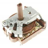 Ключ 4-такта (3+0),6- изв.x 6.35mm ,16A/250VAC (640463-Gottak) за керамичен плот/фурна,Teka ,Crown TH-130I