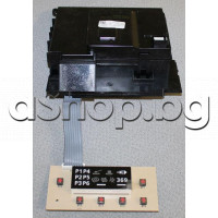 Платка-управление и дисплей  в пластасов кожух за миялна машина,Beko DFN-16210B(7699353942)