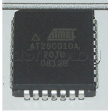 CMOS-IC,NOR-Flash,128kx8 Bit,70nS,-40°..+85°C,32-PLCC(9x7),Microchip(Atmel) AT29C010A-70JU
