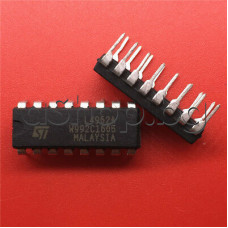 IC,1.5A switching regulator,1-out.±2% 1.5A,5.1 to 40V out voltage,up to 150kHz,16-DIP,L4962A ST Microelectronic