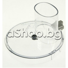 Пластмасов капак d165xH112mm със пристaвка за бутане(без бутало) на кухненски робот,Philips HR-7762/00