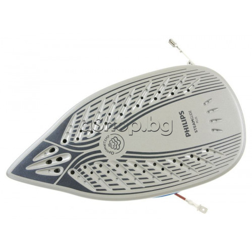 Плоча к-т 230VAC/2600W за ютия със сиво незалепващо покритие,Philips GC ...