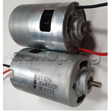 Постояннотоков електромотор Typ:81026,12VDC,3.73A,19000rpm,d48x85mm,ос d5x11.5mm,Johnson E81026,3E0662
