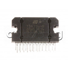 IC,4xNF-E,28V,6A,4x72W-2oHm,(4x28w/14.4V/4om),BTL,Full I2C-Bus driving,25-SQL,ST Microelectronics TDA7564B