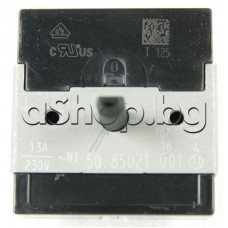 Ключ-регулатор с разширение керамичен 9-изв.x6.35мм,ос d6x22mm,250VAC/13A за керам.плот,EGO,45x48x22mm