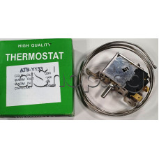 Термостат за фризер ATB-Y133 с осезател-1.3м,2-изв.x 6.35mm 6A/230VAC,China type ATB