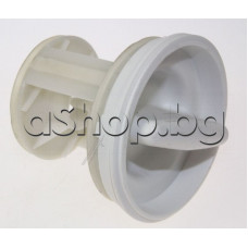 Филтър- капачка за помпа на автоматична пералня(горно пълнене),Whirlpool AWE-2214,Ariston, Indesit
