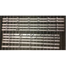 Светодиодна лента к-т 10 бр.(Ax5 +Bx5) за подсветка на LCD(LC550DUE-FGP2) телевизор,LG 55