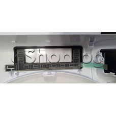 Преден панел с сензорна клавиатура и лентов кабел за управление на пералня ,Candy GVFW4106LWHC/5-S(31008408) ,Alise 10+6