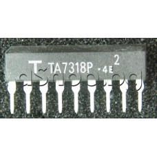 IC,2x VU-Meter-Anst./meter driver ,9-SIP,Toshiba TA7318P