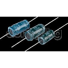 4.7uF/100VDC,±10%,Биполярен кондензатор за раздел.филтри на тонколони d13x26mm,105°C,MBT/FTCAP