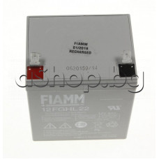 Оловно-киселинен акумулатор,12V/5Ah,90x70x102mm,Fiamm-GS ,12FGHL22