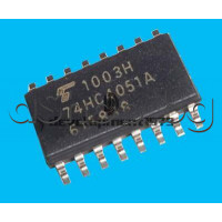 CMOS-IC,8-Channel Analog Multipl./Demultiplexor,16-SO/SOP wide ,ON Semiconductor 74HC4051A
