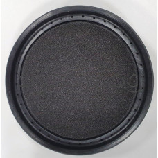 Дунапренов филтър-черен с гумена периферия d110xH18mm за прахосмукачка ,Arnica Bora 4000
