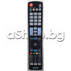 ДУ за смарт LCD/LED телевизор с меню+настройка 3D,Netflix,Amazon,My apps+ТХТ+DVD for LG World most TV remote control