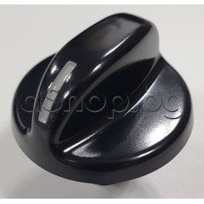 Върток-копче d45xH45mm(ос d6mm)за котлон-черно за готварска печка,Bompani BO-xxxx