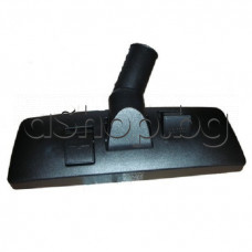 Универсална четка за прахосмукачка 265x85mm,за тръба d32mm с педал,пластмасова с метална основа,code:022E-9