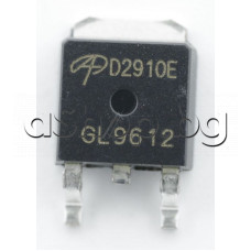 N-channel,MosFET,100V,31A,27-54W,<24mom(20A),TO-252/D-Pak,Alpha & Omega Semi.code:D2910E