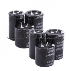 150uF/450V,Кондензатор електролитен радиален,тип PL(M),d25x35mm,-25...+105°C,snap in 10mm,Elite