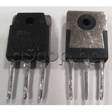 MOSFET,N-Channel,900V,9A,205W,<1.15om(4.5A),30nS,TO-247/TO-3P,Fuji Electric FMH09N90G Super FAP-E3 Series