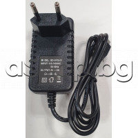 Захранващ адаптор 100-240VAC/50Hz/0.5A към 5VDC/2.0A micro USB-B type,с  импулсно захранване ,QD-SPQ-03