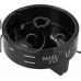 Врътка (черна) d47xH29mm за режимите  на фурна от готварска печка, Gorenje