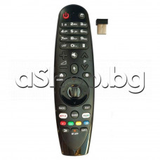 ДУ за смарт LCD/LED телевизор с меню+настройка+скрол бутон, 3D,Netflix,Amazon,My apps+ТХТ+DVD for LG World most TV remote control