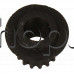 Зъбно колело (пиньон)d14/19.6xH14.5mm от вала на мотора за хлебопекарна,Moulinex OW-500030/B73