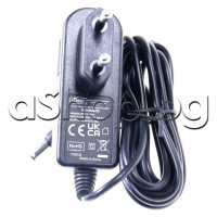 Адаптор-зарядно алтернативно  с кабел 100-240VAC/0.6A,out 33VDC/0.38A,plug d6.5/3.0mm за прахосмукачка,Philips FC-6408/01/F,FC-6171/01/F