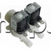 Магнет вентил-двоен 220/240V 50Hz 0.2-10 bar,на 180° за авт.пералня,Crown ZO-0542CB1,AL60 ,MF0642CF1A ,Daewo,Vestel,Gorenje,Fagor,Indesit,Whorlpool