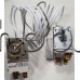 Термостат за двукамерен хладилник с фризер къс.осез.0.8м,3-изв. x6.35mm(+3/-25°C,+3/-10°C),6A/250VAC,A13-0212 Atea for Whirlpool,Indesit,Ariston