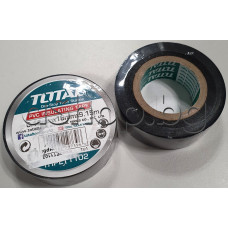 Total 0.19x18x9.15m,Изолирбанд стандартен черен-индустриален до 6000V,PVC Insulating tape Total