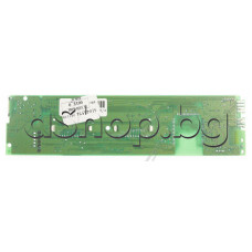 Печатна платка от лицев панел с LED дисплей  за пералня,Candy GVFW 596TWHC/5-S(31008409)