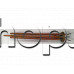 Нагревател 1714 к-т с тръба за терморегулатора и кабелни обувки с предпазител 230V/2000W за бойлер,Atlantic ,Selfa ,Елдоминвест
