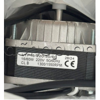 Ел.двигател 240VAC/50/60Hz,0.45A,16/60W,1300/1550rpm.за вентилатор  на хладилна витрина ,82x82xH74/100mm,LTF16-220-50/60 China