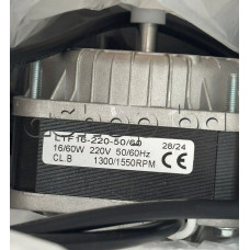 Ел.двигател 240VAC/50/60Hz,0.45A,16/60W,1300/1550rpm.за вентилатор  на хладилна витрина ,82x82xH74/100mm,LTF16-220-50/60 China